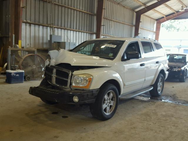 1D8HD58246F100748 - 2006 DODGE DURANGO LI WHITE photo 2