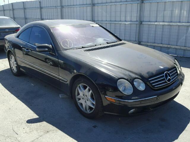 WDBPJ75J21A018046 - 2001 MERCEDES-BENZ CL 500 BLACK photo 1