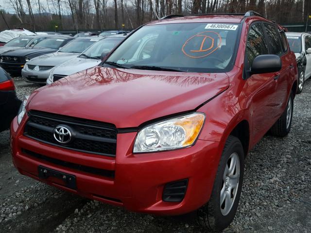 2T3JF4DV9CW217384 - 2012 TOYOTA RAV4 RED photo 2