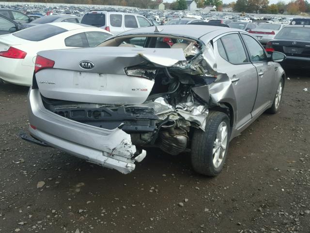 5XXGN4A76DG239429 - 2013 KIA OPTIMA EX SILVER photo 4