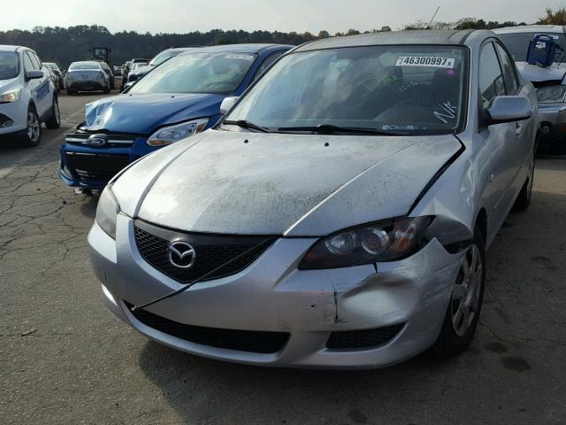 JM1BK12F361520027 - 2006 MAZDA 3 I SILVER photo 2