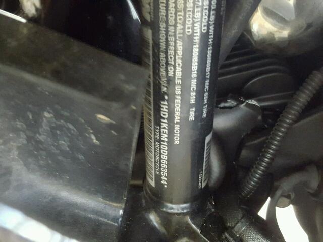 1HD1KEM10DB663544 - 2013 HARLEY-DAVIDSON FLHTK ELEC ლურჯი ფოტო 10