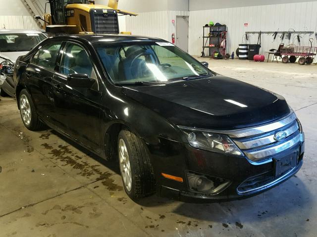 3FAHP0HA6AR307711 - 2010 FORD FUSION SE BLACK photo 1