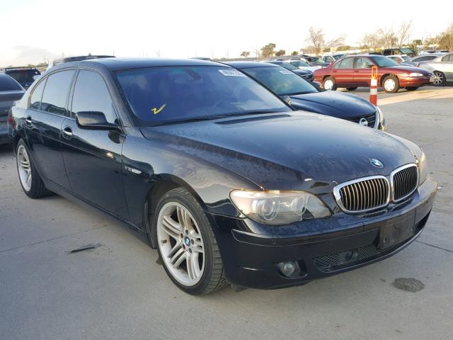 WBAHN03517DD98723 - 2007 BMW 760 LI BLACK photo 1