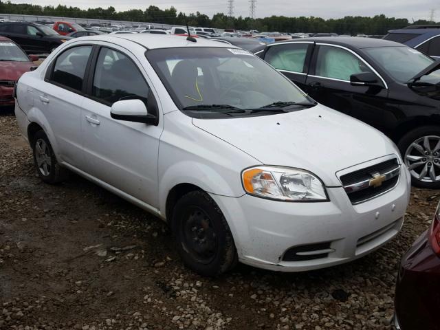 KL1TD5DE9BB214746 - 2011 CHEVROLET AVEO LS WHITE photo 1