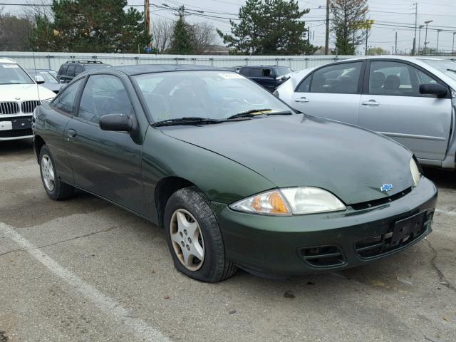 1G1JC124117248860 - 2001 CHEVROLET CAVALIER GREEN photo 1