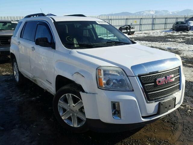 2CTFLEEY9A6392843 - 2010 GMC TERRAIN SL WHITE photo 1