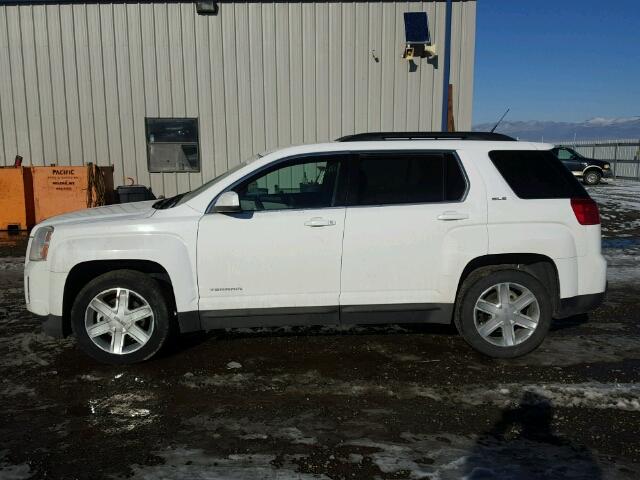 2CTFLEEY9A6392843 - 2010 GMC TERRAIN SL WHITE photo 9