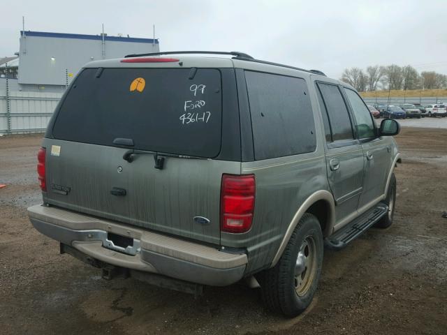 1FMPU18L0XLC01215 - 1999 FORD EXPEDITION GREEN photo 4