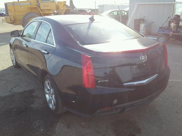 1G6AB5RA3E0101471 - 2014 CADILLAC ATS LUXURY BLACK photo 3