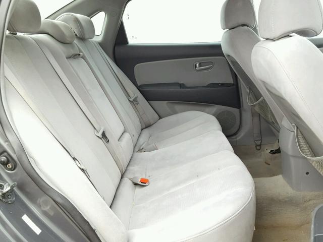 KMHDU46D47U176457 - 2007 HYUNDAI ELANTRA GL GRAY photo 6