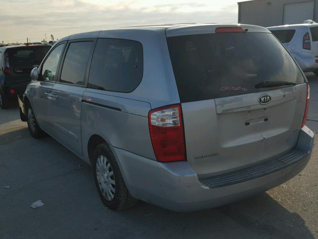 KNDMB233866064595 - 2006 KIA SEDONA EX SILVER photo 3