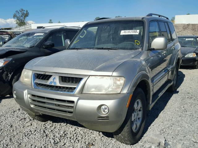 JA4NW51SX3J034845 - 2003 MITSUBISHI MONTERO LI BEIGE photo 2