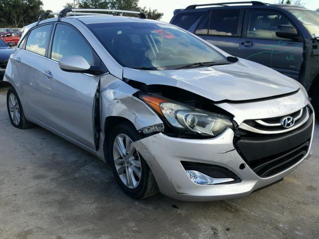 KMHD35LHXEU179375 - 2014 HYUNDAI ELANTRA GT SILVER photo 1