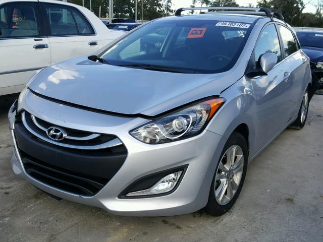 KMHD35LHXEU179375 - 2014 HYUNDAI ELANTRA GT SILVER photo 2