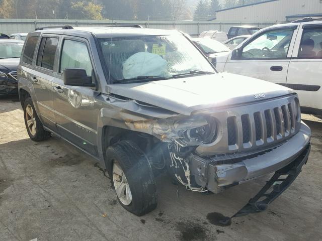 1C4NJRFB0ED575828 - 2014 JEEP PATRIOT LA GRAY photo 1