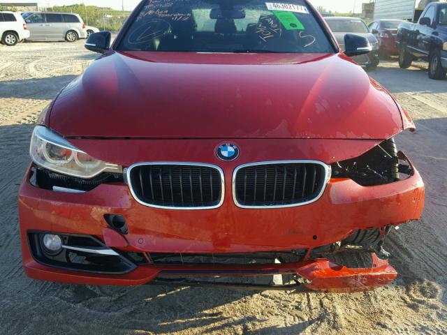 WBA3A5C58DF604331 - 2013 BMW 328 I RED photo 9