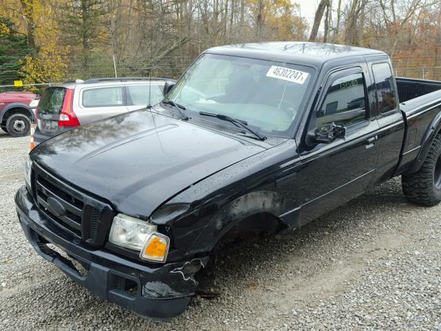 1FTYR15E06PA35348 - 2006 FORD RANGER SUP BLACK photo 9