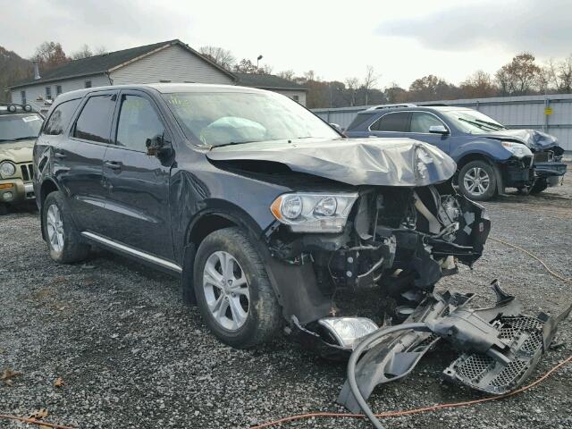 1C4RDJAGXCC314450 - 2012 DODGE DURANGO SX CHARCOAL photo 1