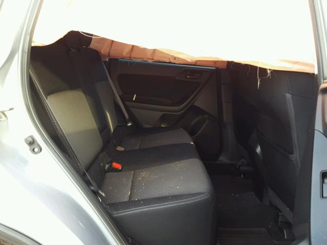 JF2SJAEC3EH537356 - 2014 SUBARU FORESTER 2 SILVER photo 6