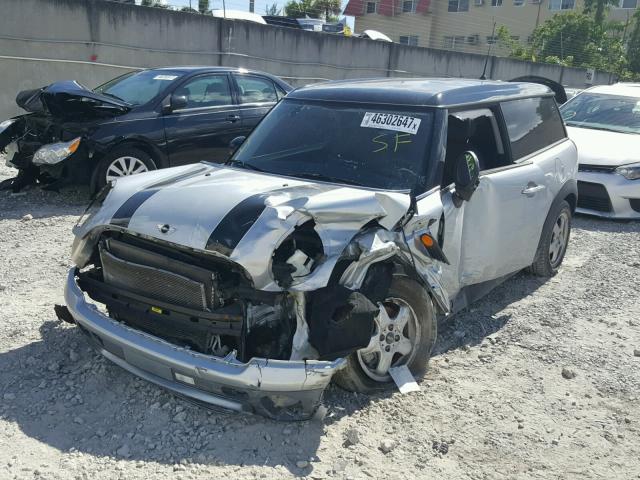 WMWML335X9TX36079 - 2009 MINI COOPER CLU GRAY photo 2