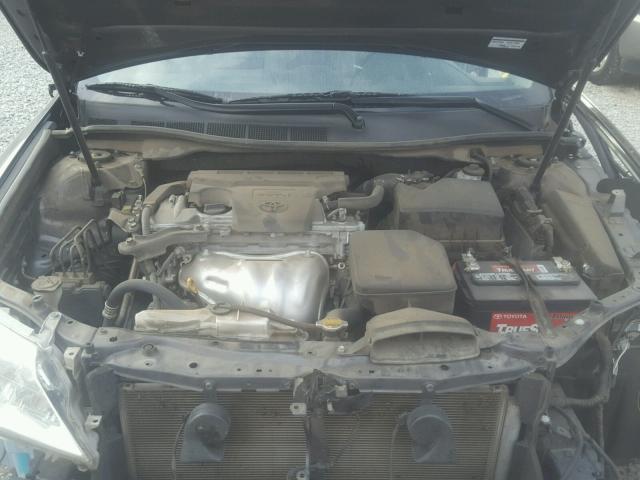 4T4BF1FK0CR220517 - 2012 TOYOTA CAMRY BASE GRAY photo 7