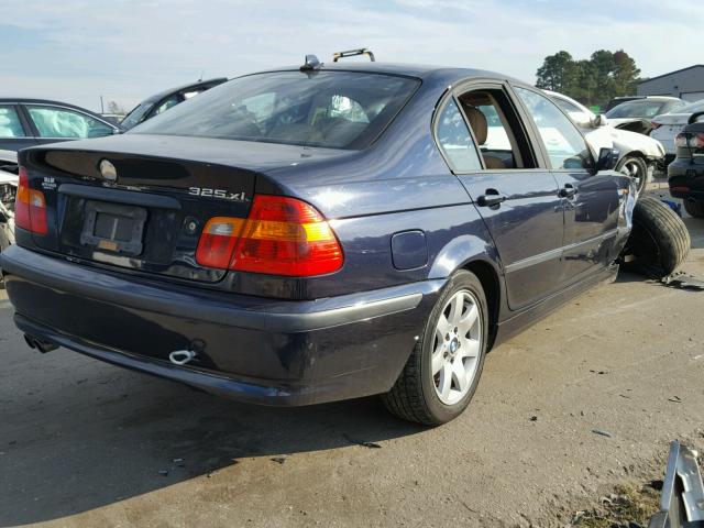 WBAEU33494PR10976 - 2004 BMW 325 XI BLUE photo 4