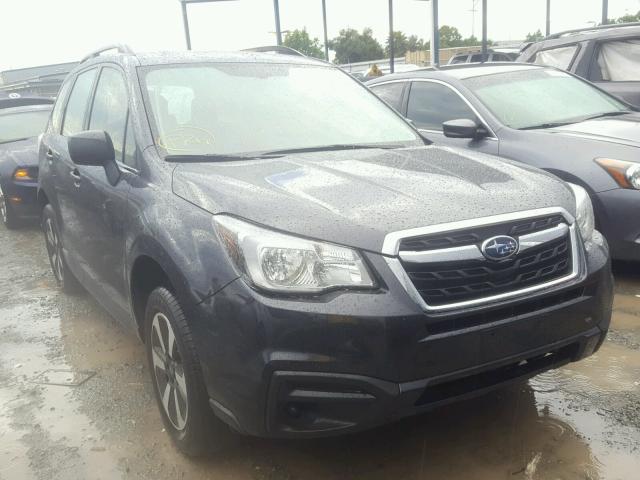 JF2SJABC8HH516706 - 2017 SUBARU FORESTER 2 GRAY photo 1