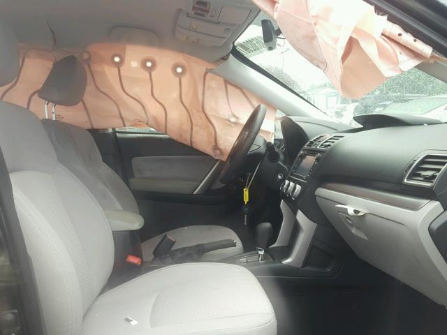 JF2SJABC8HH516706 - 2017 SUBARU FORESTER 2 GRAY photo 5