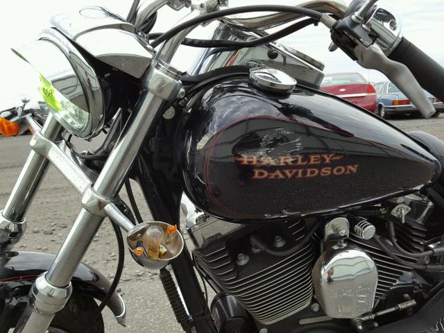 1HD1GDV181Y315722 - 2001 HARLEY-DAVIDSON FXDL BLACK photo 9