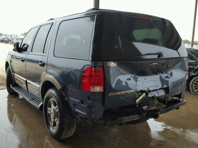 1FMRU17W73LB28469 - 2003 FORD EXPEDITION BLUE photo 3