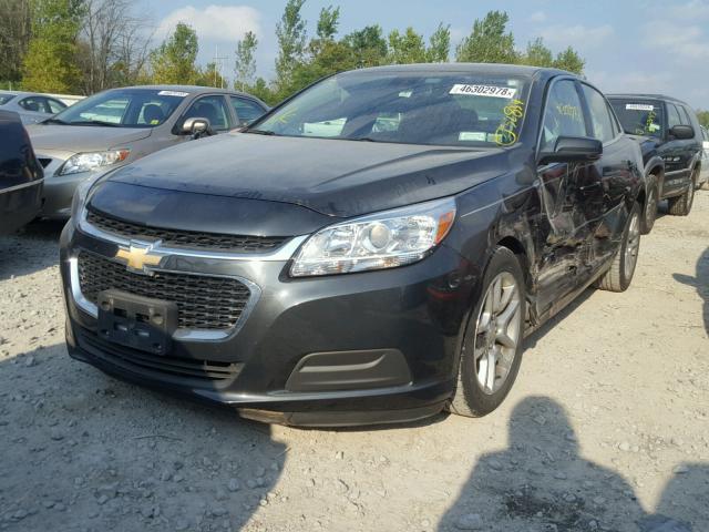 1G11C5SL5EF129896 - 2014 CHEVROLET MALIBU 1LT BLACK photo 2