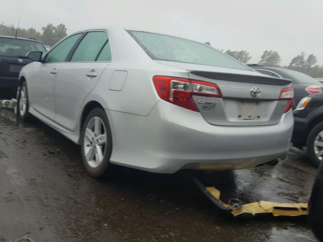 4T1BF1FK6DU231209 - 2013 TOYOTA CAMRY L SILVER photo 3