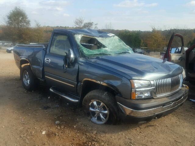 1GCEK14T66Z132081 - 2006 CHEVROLET SILVERADO SILVER photo 1