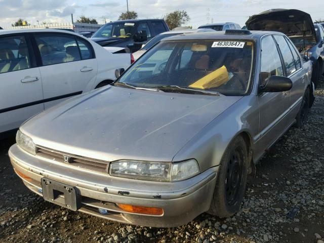 1HGCB7679PA008088 - 1993 HONDA ACCORD EX BROWN photo 2