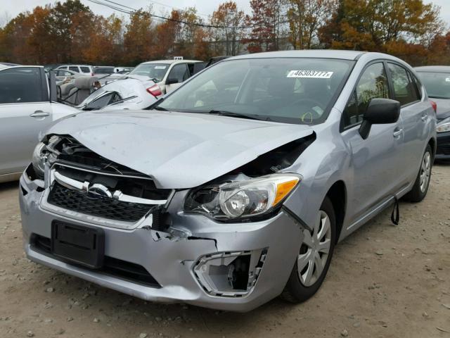 JF1GPAA61D2875395 - 2013 SUBARU IMPREZA BA SILVER photo 2