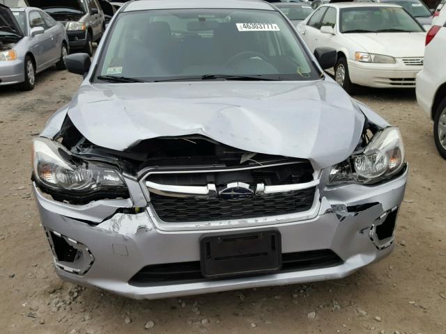 JF1GPAA61D2875395 - 2013 SUBARU IMPREZA BA SILVER photo 9