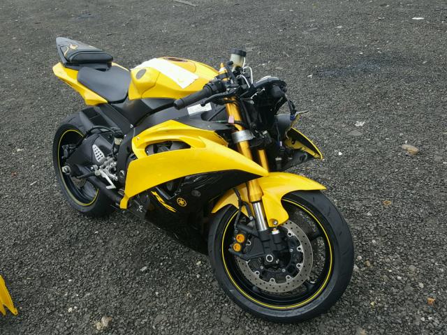 JYARJ16E48A006401 - 2008 YAMAHA YZFR6 YELLOW photo 1