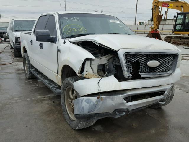 1FTPW14V87KC83223 - 2007 FORD F150 SUPER WHITE photo 1