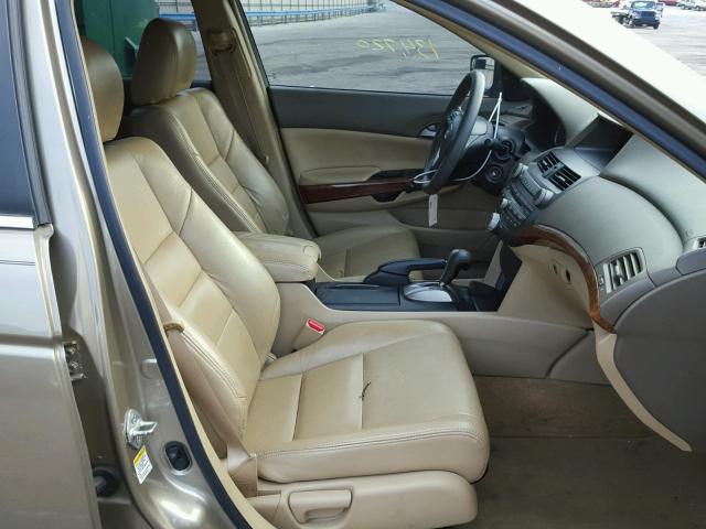 1HGCP26798A019307 - 2008 HONDA ACCORD EX GOLD photo 5