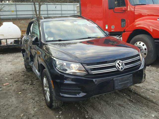 WVGBV7AX1HW511218 - 2017 VOLKSWAGEN TIGUAN S BLACK photo 1