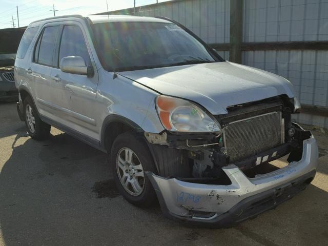 JHLRD78902C807114 - 2002 HONDA CR-V EX SILVER photo 1