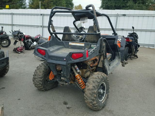 4XAVE76A3BD108597 - 2011 POLARIS RANGER RZR ORANGE photo 4