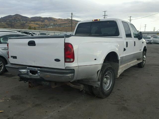 1FTWW33F8YEA96047 - 2000 FORD F350 SUPER WHITE photo 4