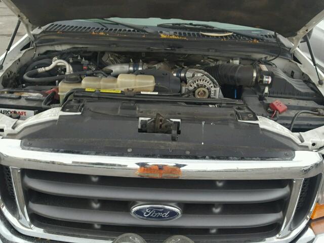 1FTWW33F8YEA96047 - 2000 FORD F350 SUPER WHITE photo 7