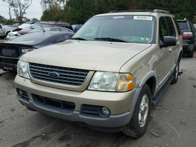 1FMDU73E72UC55578 - 2002 FORD EXPLORER X GOLD photo 2