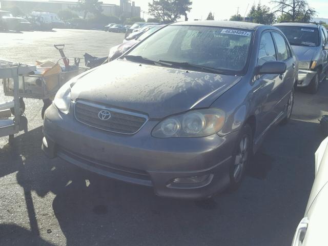 1NXBR30E76Z755090 - 2006 TOYOTA COROLLA CE GRAY photo 2