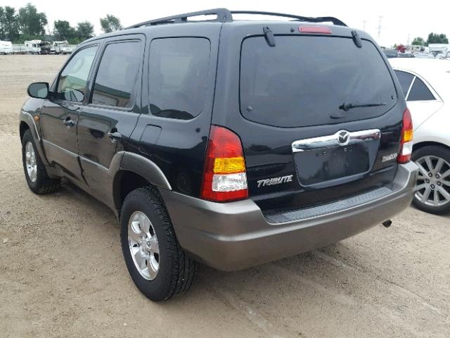 4F2CZ96183KM41195 - 2003 MAZDA TRIBUTE ES 黑色 照片 3