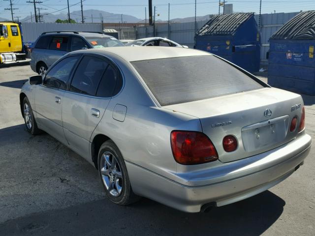 JT8BD69S020151832 - 2002 LEXUS GS 300 SILVER photo 3