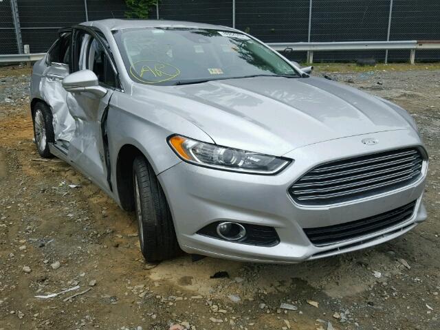 3FA6P0SU5DR319492 - 2013 FORD FUSION TIT SILVER photo 1